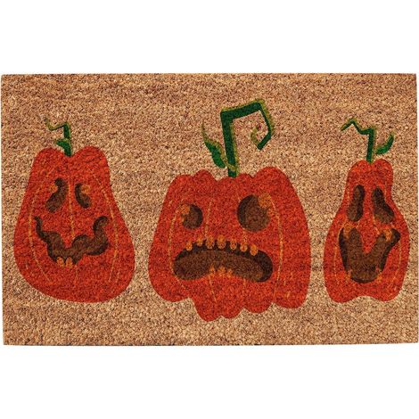 Tapis De Seuil - Tapis D'Extérieur En Polyester - Antidérapant Avec Dos En Caoutchouc Recyclé - 40 x 68 cm - Pour Entrée, Patio, Garage, Cuisine - 1 Pièce (1/5)
