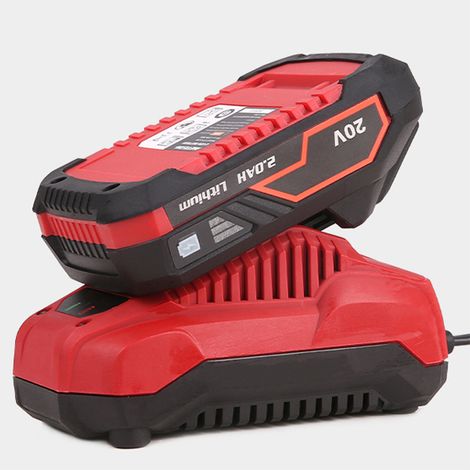 20V Cordless Reciprocating Saw 2.0Ah Lithium Battery Pack 0-3000RPM Variable Speed 6 Saw Blades Wood/Metal/PVC Pile Cutting Electric Saw with Orbital Cutting Switch