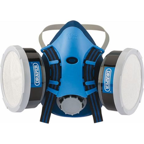 Draper 03021 Combined Vapour and Dust Filter Respirator for Respiratory Protection (1/2)