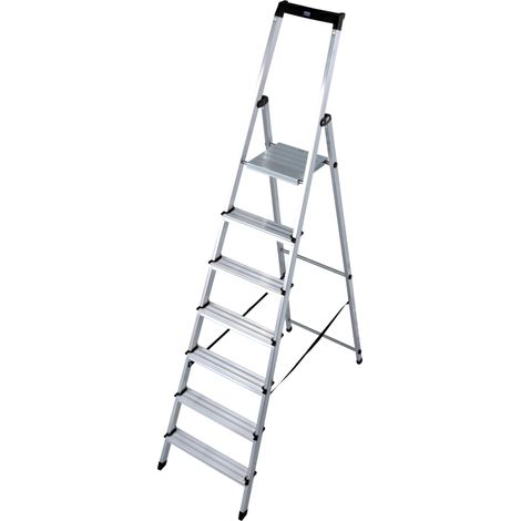 Krause Solidy Stufenstehleiter 7 Stufen (1/5)