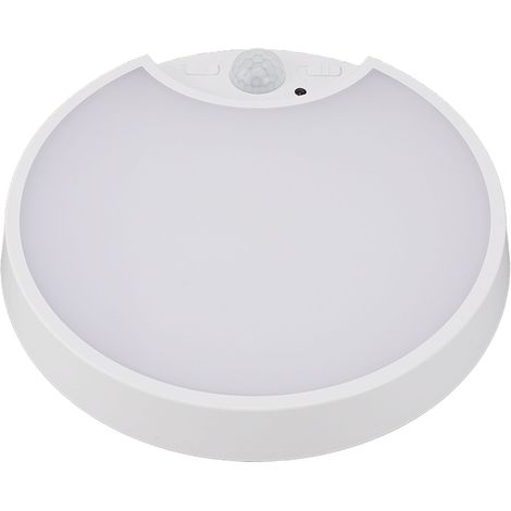 LED-Deckenleuchte mit Bewegungsmelder, 400 Lumen, 3 Farbtemperaturen, wiederaufladbar, kabellos, mit Fernbedienung (1/5)
