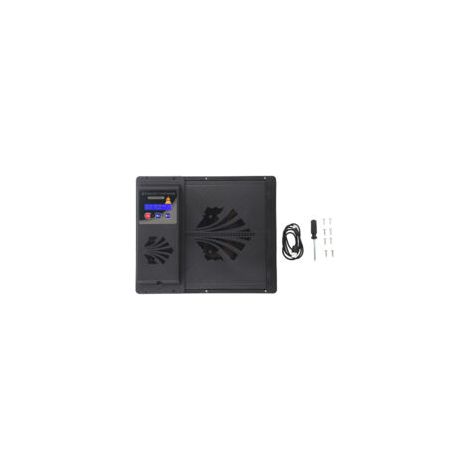Porte automatique de poulailler Ouverture horizontale USB Minuterie programmable Matériau plastique durable Écran LED haute définition (1/5)