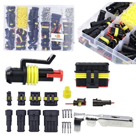 Set connettori elettrici ermetici 1004 pz.
