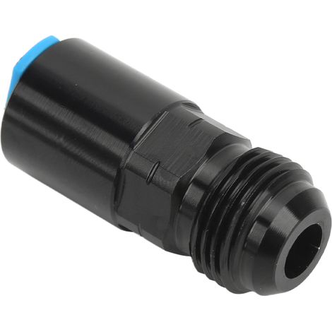 AN-Schnellverbinder, schwarz eloxiertes Aluminium 6061-T6, EFI-Aufsteckadapter AN8-3/8 Zoll, Gewindeanschluss, hohe Leistung, Autoteil. (1/5)