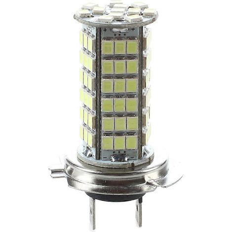 1 Ampoule LED blanche H7 12V 102 SMD pour phare de voiture (1/4)