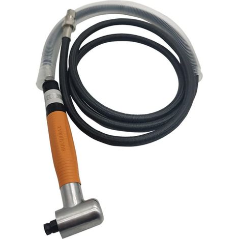 Smerigliatrice pneumatica micro smerigliatrice angolare a 90 gradi da 3 mm, accessori per utensili, smerigliatrice angolare pneumatica arancione