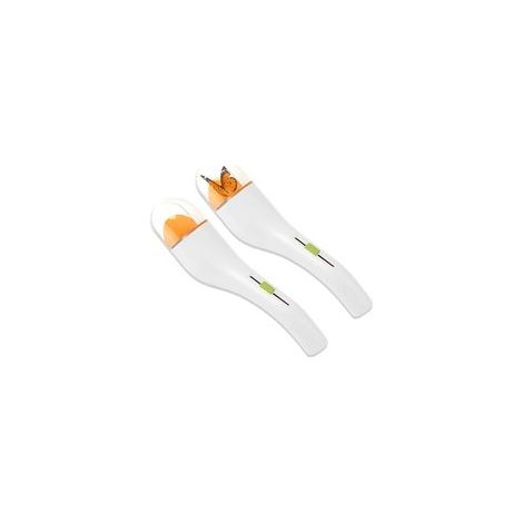 Attrape Insecte,Attrape Araignée pour Maison et Jardin, Facile à Attraper et Observer Insectes, Respirant et Efficace, Bug Catcher (2, Blanc)