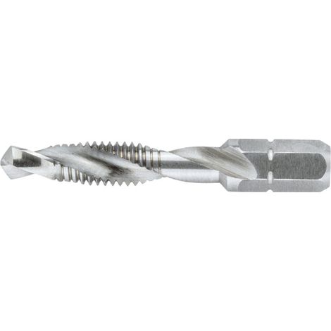 Wiha Bit de macho de roscar combinado de 1/4" M5 x 41 mm (27899)
