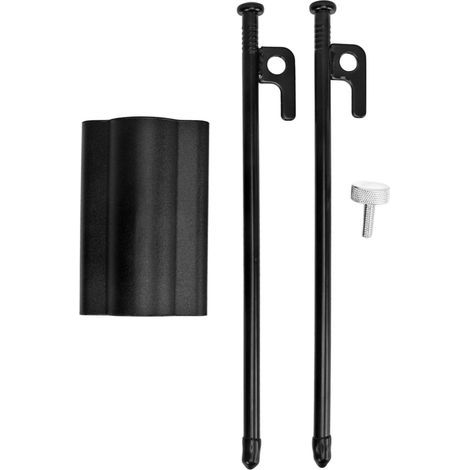 Support de poteau d'auvent de camping en alliage d'aluminium cuivre avec support de poteau de tente à écrou réglable pour l'extérieur (1/5)