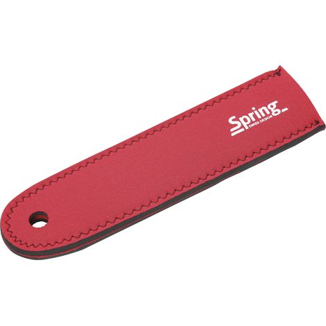Funda para mango de sartén, 20 x 5 cm, neopreno, agarres de resorte rojos / Spring (1/5)