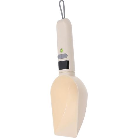 Cuillère Doseuse Numérique en Plastique avec Graduation, Balance Électronique Cuisine Multifonction pour Aliments Chiens et Chats, Mesure Précise pour Pâtisserie et Pesée (1/5)