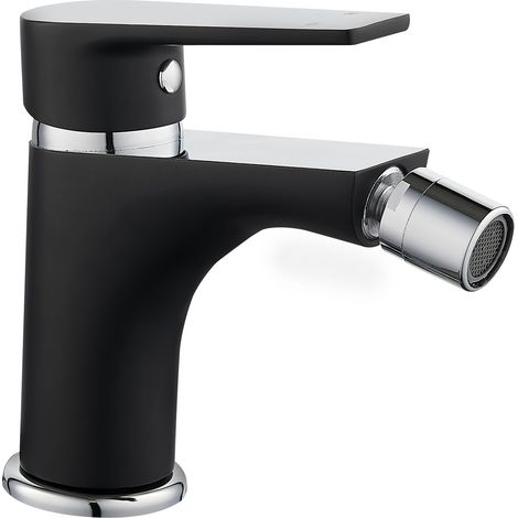 Bidetmischer der Artic Black-Serie (1/2)
