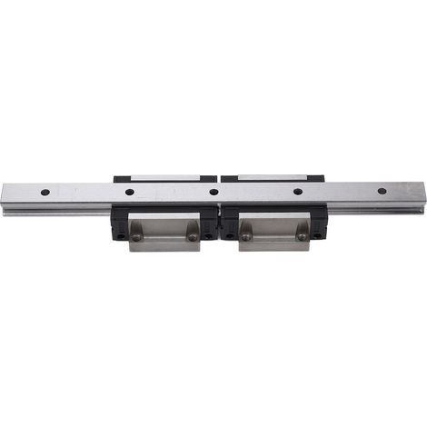 Rail de guidage linéaire coulissant en acier à roulement 300mm avec 2 blocs HGW20CC pour machine CNC (1/5)