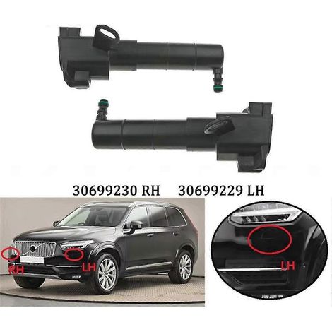 Nueva boquilla de limpieza para faros delanteros, pistola pulverizadora para faros delanteros para Volvo XC90.