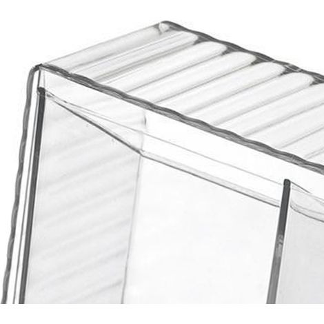 Boîte de rangement murale pour cosmétiques, en plastique sans perforation, à 2 compartiments, pour la salle de bain. (1/5)