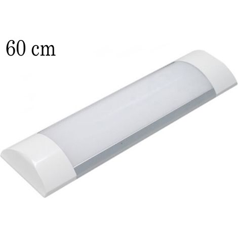Plafoniera LED Soffitto 60cm 20w Luce Naturale Barra Led Applique Parete (1/5)