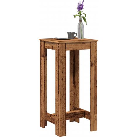 Bartisch Altholz-Optik 51x50x103,5 cm Holzwerkstoff
