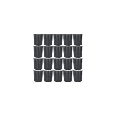 500 Pcs Pépinière De Plantes Pots en Plastique Pot De Démarrage Dégradable Jardin Fleur Nutrition Pot Outil De Jardin pour Plantes Succulentes Boutures Semis 9X9 Cm