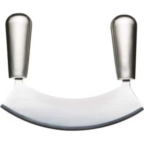 Outils de découpe Aster mezzaluna chopper acier inoxydable 18 cm (1/3)