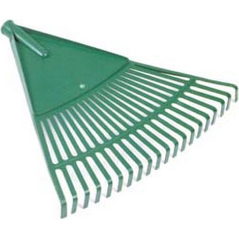 6PZ SCOPA PER FOGLIE IN PLASTICA FISSA - 20 denti - cm.44x39,5h.