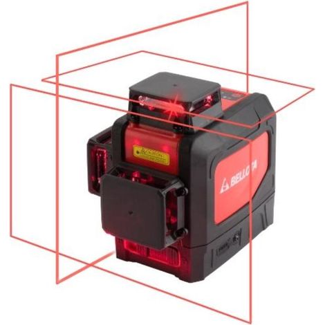 Nivel láser BELLOTA 3 planos 30 m luz roja NIIV30360R (1/3)