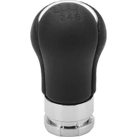 GARRYFIZH Pommeau de Levier de Vitesse, 6 Vitesses 32 mm/1,26 po Pommeau de Vitesse à Installation Simple, Anti-âge, Sensation de Main Confortable, Haute résistance pour Accessoire d'intérieur de V (1/5)