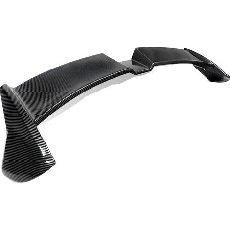 Spoiler delantero, diseño aerodinámico, fácil instalación, aspecto de fibra de carbono. (1/2)