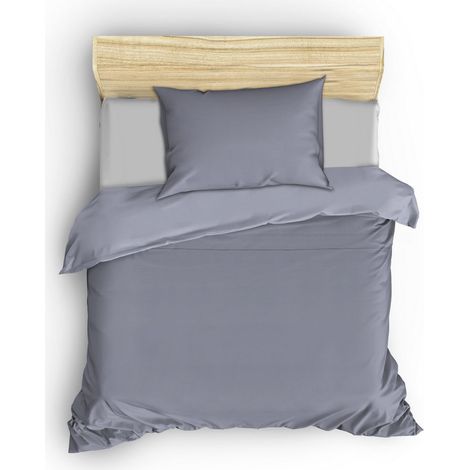Copripiumino, copripiumino, biancheria da letto Set Grigio (1/5)