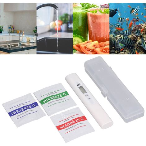 Analyseur de pH portable, stylo de test de pH, testeur d'acidité/alcalinité (1/5)