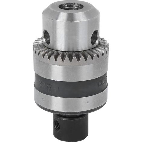 Mandrin de perçage à 3 mors avec clé, trou de fixation de 8 mm pour machine à polisser et à meuler (1/5)