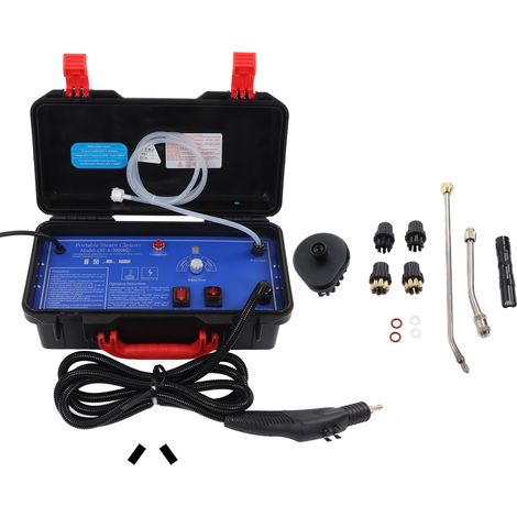 Nettoyeur Vapeur Haute Température 3,5 Bars Max Portable Pressurisé pour Maison et Voiture 3000W Prise AU 220V (1/5)