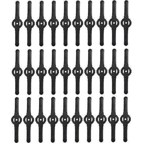Lames de rechange pour débroussailleuse noires 5 mm lot de 100 (1/5)