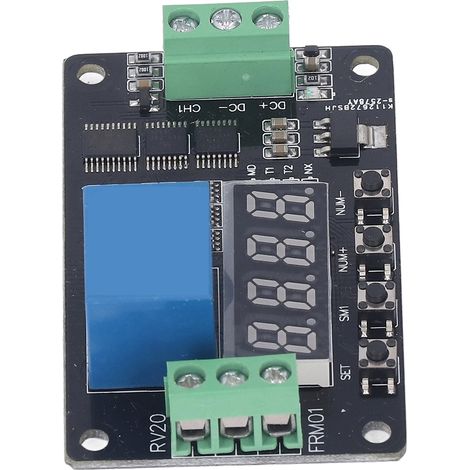 Carte de commande de relais temporisé programmable pour usage domestique (1/5)