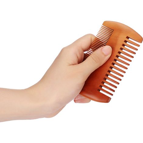 Brosse à barbe professionnelle pour homme, peigne à moustache, ciseaux en acier inoxydable, kit de soin du visage 3 (1/5)