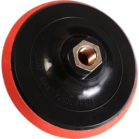 Self-adhesive ABS sanding disc for polisher, 125 mm diameter, M14 hexagonal attachment (1/5)