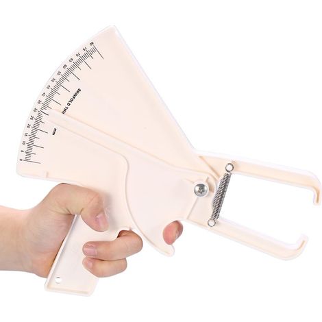 Pince à plis cutanés, pince à plis cutanés personnelle 0-80 mm, test de mesure de la graisse, guide ultra-fin (1/3)