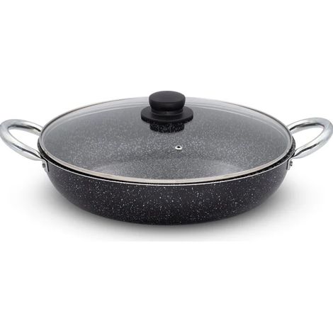 Pentola Tegame con Coperchio in Vetro Maxima 32 cm Stovmon