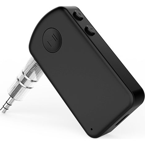 Adaptateur Bluetooth V4.1 auxiliaire, kit mains libres pour voiture, compatible avec les systèmes Hi-Fi domestiques et les systèmes audio sans fil portables. Prise auxiliaire 3,5 mm. (1/4)