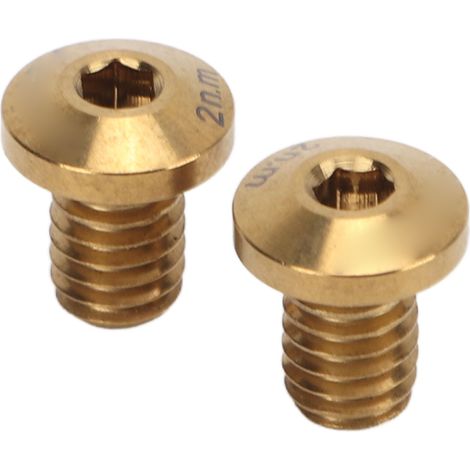 vis de frein de vélo avec filetage précis, pour VTT, compatibles avec les modèles UT6800DA9000DA9010FORCE, couleur or. (1/5)