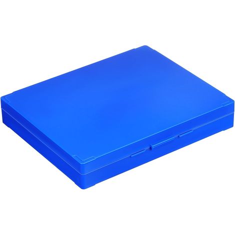 Organisateur Compact pour Lames De Microscope 100 Emplacements Numérotés en Plastique avec Fermeture Sécurisée pour Laboratoires 7.87X6.38X1.18In (1/5)