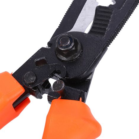 Pince multifonctions 6 en 1 de 20 cm (8 pouces) pour électricien, en acier au chrome-vanadium et PVC pour quincaillerie (1/5)