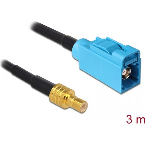Delock Antena Cable FAKRA Z hembra  SMB hembra RG-174 3 m