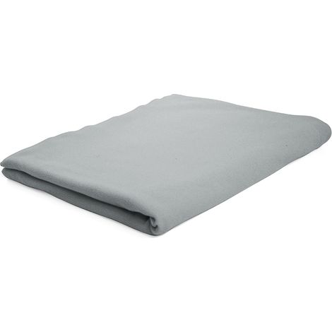 Drap Plat Privacy 240 x 300 100% coton 57 Fils TODAY Gris Zinc
