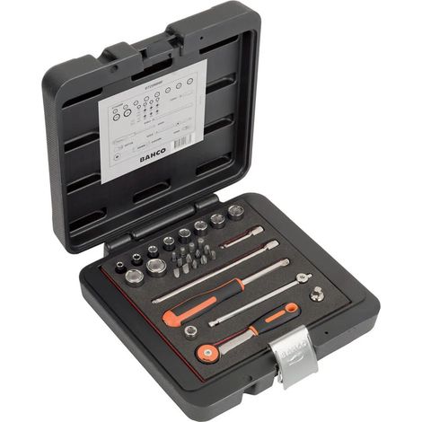Chiavi e bussole Bahco 6729mhr finitura lucida manico ergonomico