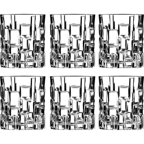 Lot de 6 Verres à Whisky Cristal – 300 ml