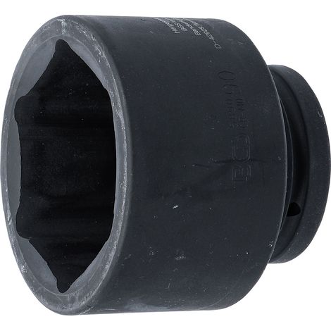 BGS Kraft-Steckschlüssel-Einsatz Sechskant Antrieb Innenvierkant 25 mm (1") SW 90 mm - 5890