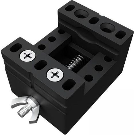 Lot de 6 Petits étaux de Table, Mini-étau de Perceuse Réutilisable et Réglable de 0 à 4 Cm pour La Sculpture Nucléaire et Le Perçage, 6 pièces (1/5)