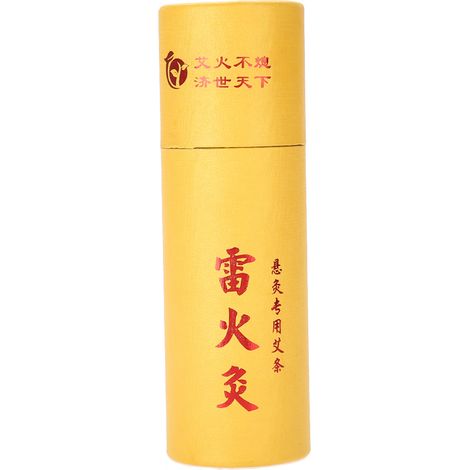 Bâton de Moxibustion Moxa Rouleau Massage Soin Bien-être Soulager Douleurs Corporelles (1/5)