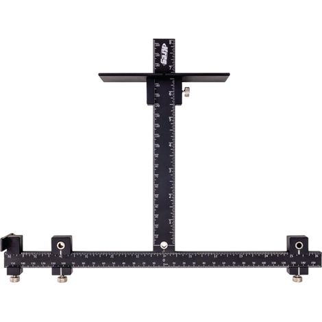 Kreg KHI-XLPULL Dima di foratura per maniglie per mobili Pro 41 - 310 mm per maniglie ad arco e maniglie a pomello