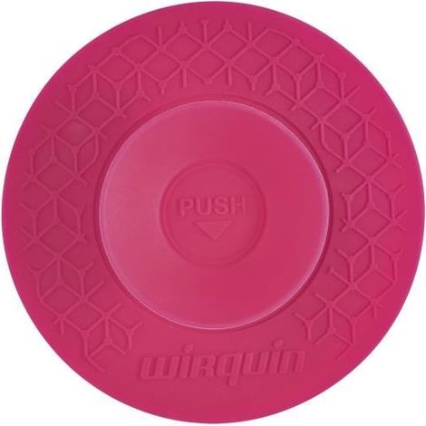 Tapón de silicona universal para fregadero de cocina, color rosa